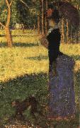 Walk with the Monkey Georges Seurat